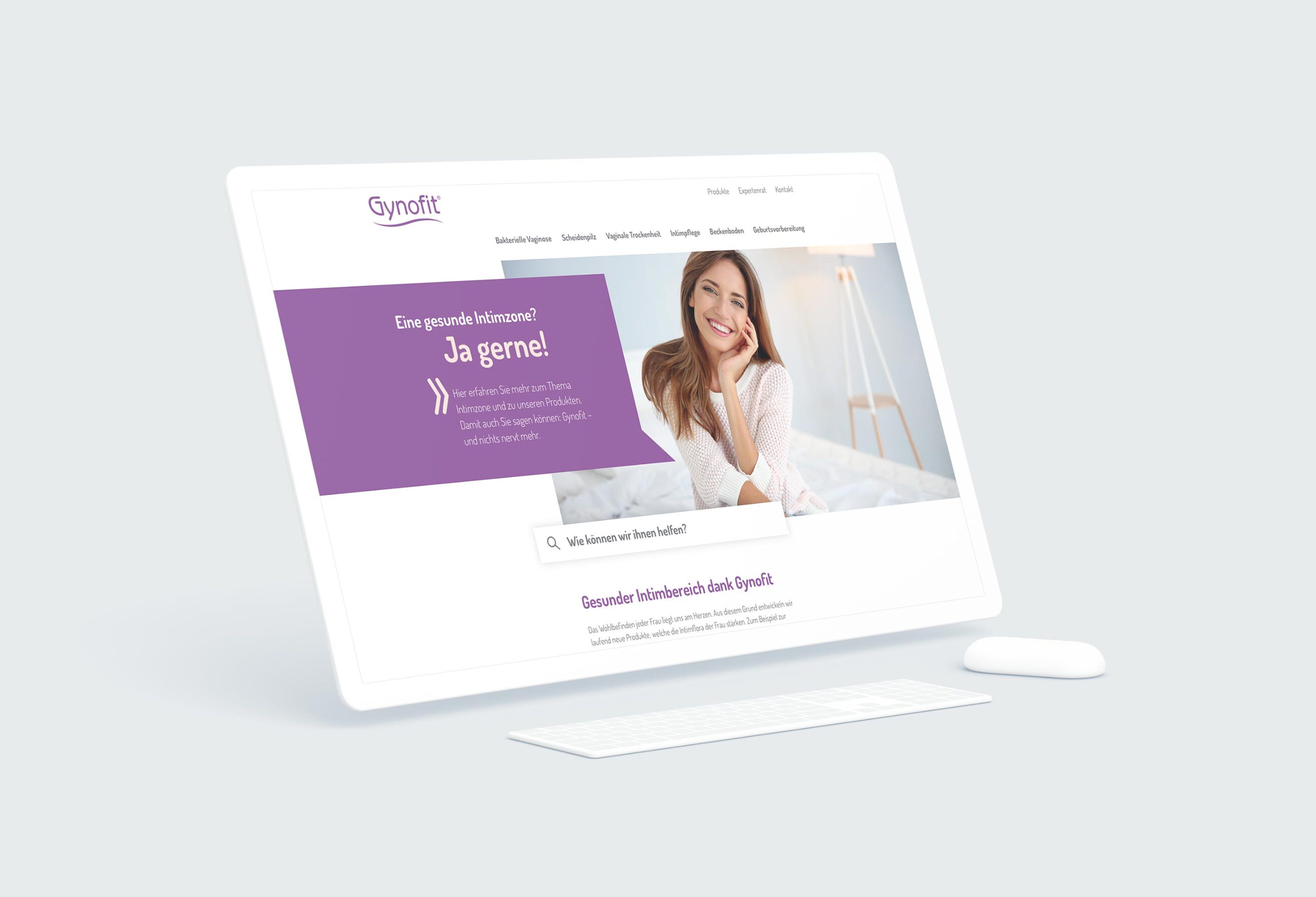Schaer Pharma GmbH: Corporate Design und Website für Gynofit