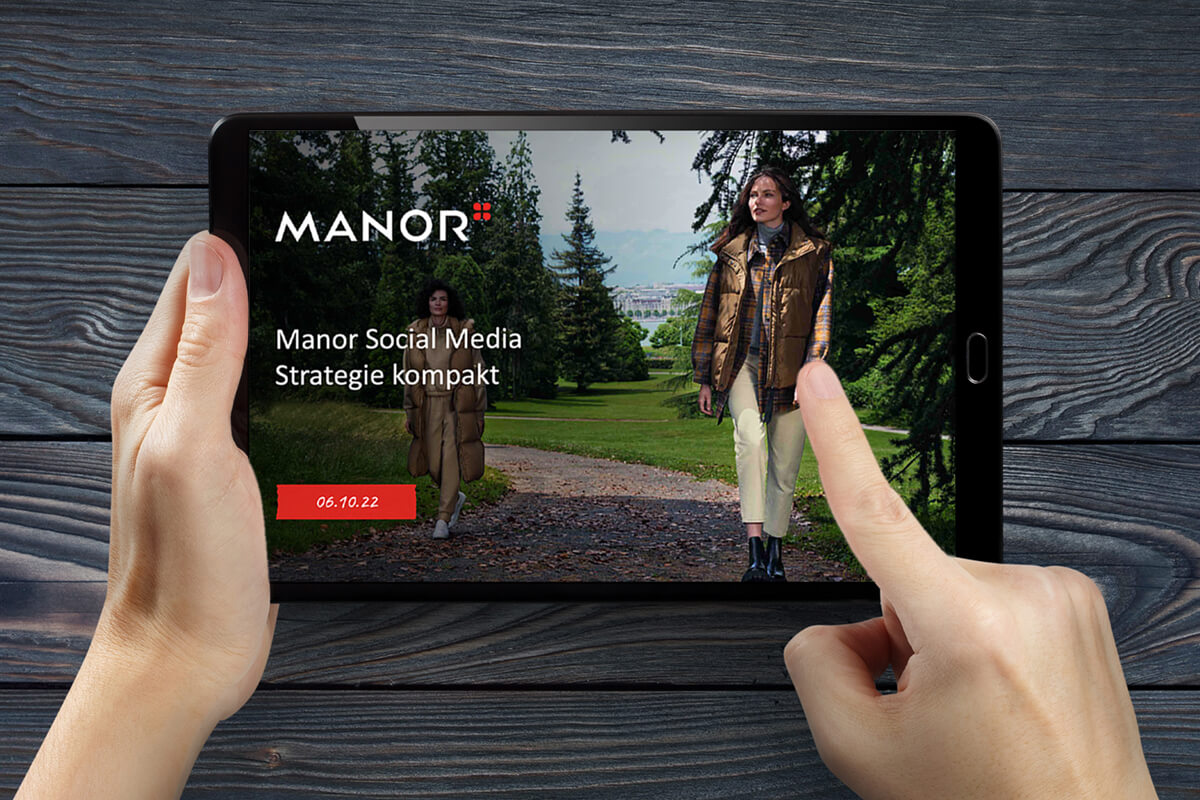 Manor AG: Social Media Konzeption mit Kundenfokus